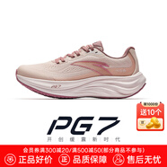 安踏（ANTA）旅步丨全新中底科技PG7緩震慢跑鞋女透氣運(yùn)動(dòng)鞋子122435546 【旅步1.5】超凡粉-6 38 (235mm)