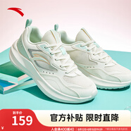 安踏飛夢(mèng)丨女鞋運動(dòng)鞋輕質(zhì)緩震跑步鞋休閑鞋旅游鞋女 象牙白/泡沫綠/銀/熒光高光粉-2 40