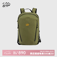 奧索卡OZARK戶(hù)外徒步登山休閑雙肩包 防水騎行背包OAAUT516106 羅登呢綠-615 均 碼