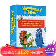 英文原版 Home School Box Sets 學(xué)樂(lè )家庭教育套裝 寶寶啟蒙漫畫(huà)讀物 兒童繪本 Vocabulary Tales 詞匯25冊盒裝