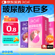 第六感超薄避孕套 玻尿酸72只 顆粒安全套套003男女用成人情趣計生用品