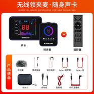 十盞燈W9pro無線領(lǐng)夾式麥克風(fēng)小蜜蜂錄音直播全套設(shè)備 W9Pro無線領(lǐng)夾麥克風(fēng)