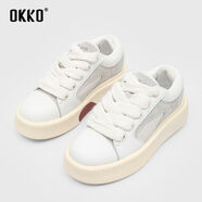 OKKO2025新款紅色愛心厚底增高板鞋時(shí)尚休閑百搭小眾設(shè)計(jì)運(yùn)動(dòng)鞋情侶款 紅色愛心 35