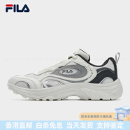 斐樂（FILA）黃景宇同款飛拉四川鞋覆古跑鞋男鞋2025秋季新款通勤運(yùn)動(dòng)鞋 雪白_香草冰白-SV 39