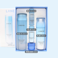 LANEIGE【正品】韓國蘭芝水乳套裝水庫精華凝肌套盒補水保濕清爽三件套2件套帶三中樣（滋潤型）