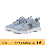 Semir女鞋2025新款春秋季網(wǎng)面網(wǎng)鞋跑步鞋減震透氣秋款休閑運動(dòng)鞋女 灰色 36