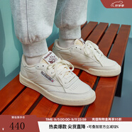 Reebok銳步官方男女CLUB C 85 VINTAGE經(jīng)典復古休閑小白板鞋 GX3681 37.5