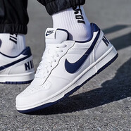 耐克（NIKE）男鞋板鞋 2025新款秋季時(shí)尚運(yùn)動(dòng)鞋舒適耐磨低幫運(yùn)動(dòng)休閑鞋滑板鞋 NIKE BIG/藏青白 【新款主推】 40.5