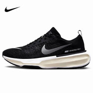 耐克NIKE跑步鞋男泡棉ZOOMX INVINCIBLE 3運(yùn)動(dòng)鞋DR2615-001黑白42