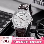 卡西歐（CASIO）手表男 經(jīng)典指針石英表 簡(jiǎn)約休閑商務(wù)男表七夕禮物 MTP-1381L-7A