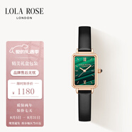 LOLA ROSE羅拉玫瑰小綠表女士手表女節(jié)日禮物送女友生日禮物女
