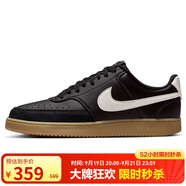 耐克NIKE男子休閑鞋 COURT VISION LOW運動鞋IB2998-004黑白棕42