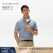 Tommy Hilfiger【輕柔感】25夏季男珠地網(wǎng)眼休閑修身短袖T恤翻領(lǐng)POLOJA598