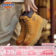 Dickies馬丁靴男短靴新款秋冬春秋大黃靴秋季冬季工裝單靴情侶靴子 57土黃色 40 (255mm) 標準碼