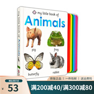 英文原版 Pop and Play Pop Flip Cook 烹飪 立體操作書(shū) 低幼基礎事物認知啟蒙 親子互動(dòng) Roger Priddy 綠山墻 My Little Book of Animals