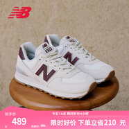 NEW BALANCENB574官方休閑鞋女鞋七夕復(fù)古舒適夏季透氣網(wǎng)鞋輕便百搭運動鞋 米白色 WL574RCF 36 (腳長22.5cm)尺碼詳詢客服