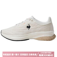樂(lè )卡克le coq sportif VIVAFORM PLUS 百搭舒適防滑耐磨 低幫跑步鞋 男 米色 37