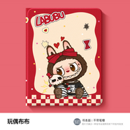 MPPMCK適用小米平板pad7ultra保護(hù)套6pro紅米平板se保護(hù)殼6spro公仔5pro11英寸max帶筆槽4plus拉布布padp 蠶絲紋-常規(guī)款【紅色-玩偶布布】送同款壁紙 小米5 Pro