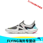 耐克（NIKE）Free RN 5.0赤足男鞋透氣減震輕便女鞋運動(dòng)跑步鞋 AQ1289 AQ1316-100 灰藍 36