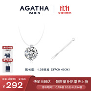 AGATHA/璦嘉莎 人魚之淚項鏈女【生日禮物】送女友閨蜜高級感