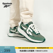 Reebok銳步官方24新品男女CL LEGACY W+蕾格西黑武士休閑復(fù)古跑鞋 100222340 復(fù)古軍綠 42 (27cm),US: 9