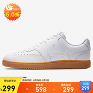耐克NIKE男子休閑鞋 COURT VISION 運動(dòng)鞋CD5463-105白 39