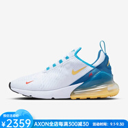 耐克（NIKE）男鞋跑鞋Air Max休閑運動鞋時尚輕盈透氣 抓地耐磨減震舒適春秋季 White/Industrial Blue 16 10.5-44.5