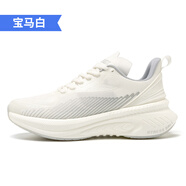 玩覓OneMix減震跑步鞋專(zhuān)業(yè)跑鞋輕便休閑男鞋白色運動(dòng)鞋女軟底 寶馬白 36