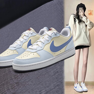 耐克（NIKE） 女鞋子女 25秋季新款運動鞋透氣大童低幫板鞋休閑鞋 【清倉特價】COURT-海鹽芝士/曬圖退10 39