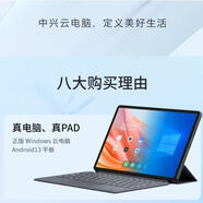 中興5g便攜平板雙系統(tǒng)二合一云電腦商務(wù)辦公W202DS全網(wǎng)通平板PAD 中興W201DS電信版【灰色】 6G+128G 官方標(biāo)配【鍵盤+保護(hù)套】