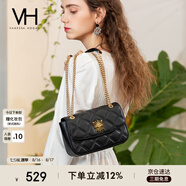 VANESSA HOGAN VH女包茵然軟包系列太陽(yáng)神斜挎包菱格鏈條腋下單肩包包七夕禮物
