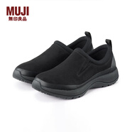無印良品（MUJI） 男女通用 不易沾水 懶式鞋 (男士/女士）無性別男款女款EIA09A2A 黑色 255mm /41碼（2.0）