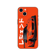 哈美液態(tài)硅膠殼JDM CAR運(yùn)動(dòng)跑賽車手機(jī)殼套適用于蘋果16 15 14 13 12 82702 iPhone5S