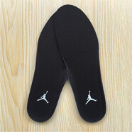 斯途客適配耐克NIKE喬丹125飛人詹姆斯戰靴籃球透氣軍訓通用男女AJ鞋墊 黑色AJ白標 40