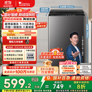 小天鵝（LittleSwan）波輪洗衣機(jī)全自動(dòng) 8公斤 超凈洗 除菌除螨【TB80V27T】家電國(guó)家補(bǔ)貼20% 一級(jí)能效 以舊換新