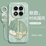 灝魅適用紅米Note15Pro手機(jī)殼小米Redmi鏡頭全包新款保護(hù)套Note15 Pro液態(tài)硅膠軟外殼防摔5G中國風(fēng)男女 【順風(fēng)順?biāo)克蛼飙h(huán)手繩 紅米Note15Pro