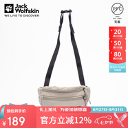 Jack Wolfskin狼爪腰包男包女包旅行跑步包徒步2L斜挎包8007801 4030青石色