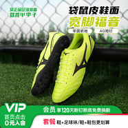 美津濃（MIZUNO）小李子:美津濃足球鞋袋鼠皮比賽成人男人造草地新銳訓(xùn)練飛盤鞋女 【活動(dòng)特惠價(jià)】黃黑色短釘-袋鼠皮 39 250MM