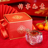 2025蛇年賀歲禮品柿柿如意文創(chuàng)碎鈔擺件石家莊印鈔百鈔 正品