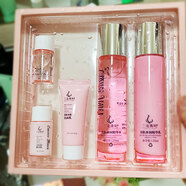 三花兩葉[官方】水乳洗面奶補水保濕水潤嫩膚護膚品禮盒學(xué)生正品 水乳套裝1套