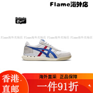 Onitsuka Tiger鬼塚虎男女鞋舒適厚底休閑鞋ULTIMATE 81 EX 復(fù)古跑鞋 1183B510 白色/藍(lán)色 36