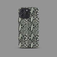 其他家黑色蟒蛇皮紋理適用蘋果iPhone16Promax手機保護殼15磨 T34黑綠大蟒蛇紋 iPhone15