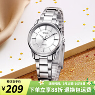 卡西歐（CASIO） 女表 時(shí)尚休閑石英表 簡約指針學(xué)生女表學(xué)生表 LTP-1303D-7A