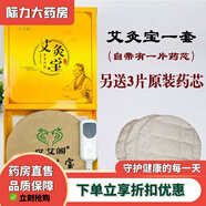 長(zhǎng)春堂艾草熱敷包長(zhǎng)椿堂艾寶升級(jí)版電加熱艾灸寶護(hù)腰帶艾草熱敷包 漢艾閣艾寶防火款一套3個(gè)芯