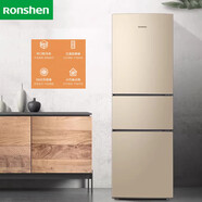 Ronshen/ BCD206D11N三門(mén)節(jié)能家用宿舍雙門(mén)靜音冷藏冷凍冰箱 容聲兩門(mén)BCD186D11D微瑕疵