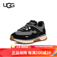 UGG春季新款男士時尚舒適輕便簡約低幫厚底覆古老爹休閑鞋1167070 BLK___黑色 44 _鞋內(nèi)長：29CM