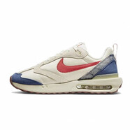 耐克（NIKE）Nike/AIR Max Dawn 男女氣墊增高鞋復古休閑運動(dòng)跑步鞋老爹鞋 紅/藍/米(DV1487-162) 40