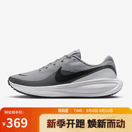 耐克NIKE男子跑步鞋緩震 REVOLUTION 8 運動鞋HJ9198-004黑灰 43
