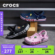 crocs卡駱馳貝雅卡駱班|205089 深藍(lán)/辣椒紅-4CC 39(240mm) 