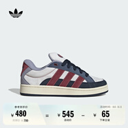 adidas面包鞋 CAMPUS 00s BETA復(fù)古撞色滑板鞋男女阿迪達(dá)斯三葉草 符點(diǎn)灰/紅色/極光墨水藍(lán)     40